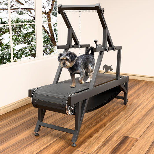 Syedee Dog Treadmill for Large Dogs, Dog Slatmill for Healthy & Fit Dog Life, Dog Treadmill for Indoor & Outdoor. Dog Treadmill for Dogs up to 300 lb