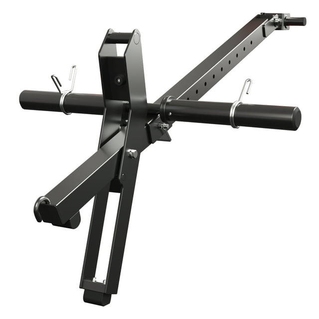 Mikolo Belt Squat Attachment For Racks,Fits 2” x 2”And Rack Hole Diameters of 1" , Home Gym Equipment suit for 1” and 2” weights