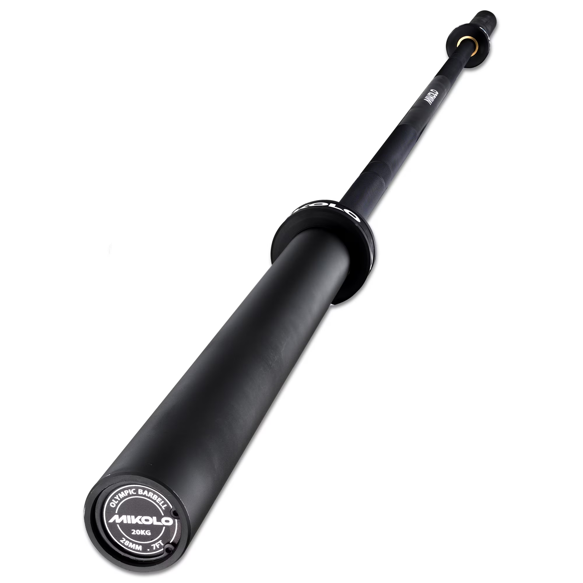 Mikolo 7ft Olympic Barbell, Barbell for Weightlifting and Powerlifting 45lb, Olympic Bar for 1500lbs Capacity, Weight Bar Fit 2” Standard Weights