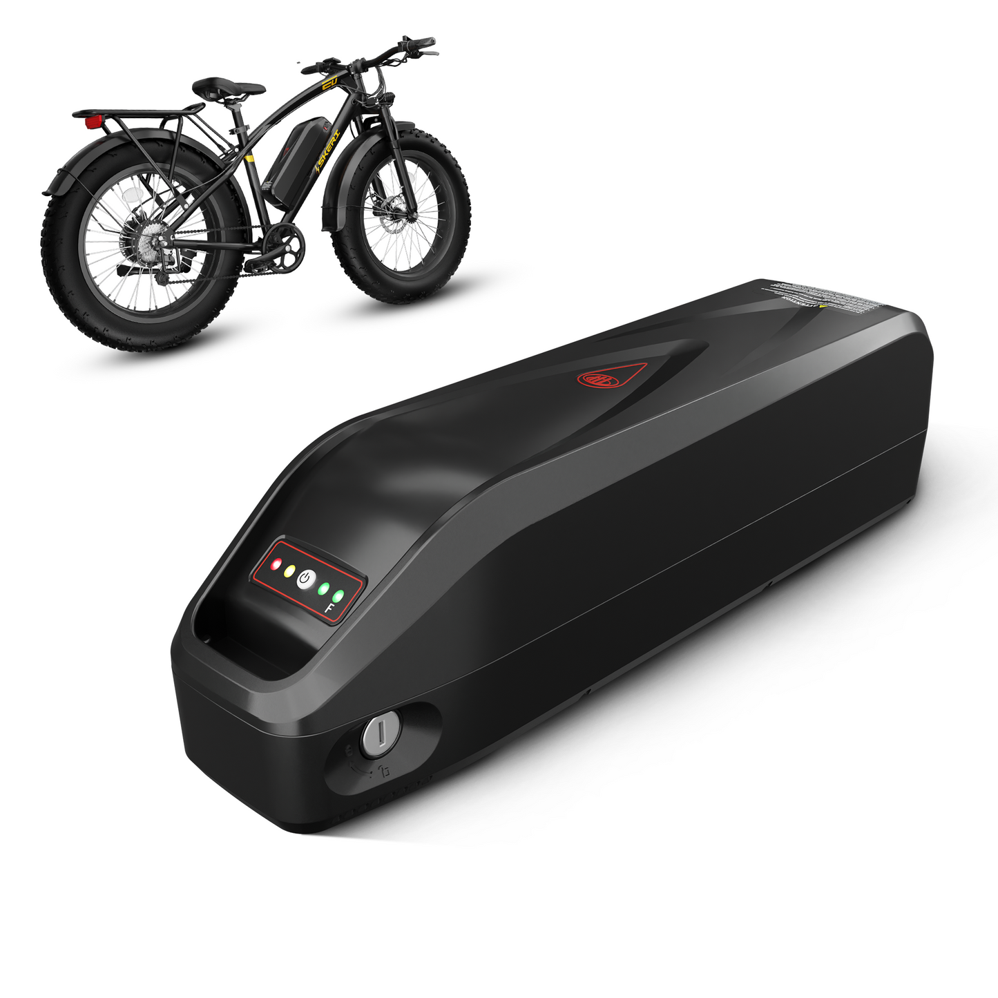Skeri Ebike Battery, 48V 15.6Ah Lithium-ion Pedelec Battery, Detachable Battery for 500W Electric Bike Bicycles Folding Bike Mountain Bike Motor