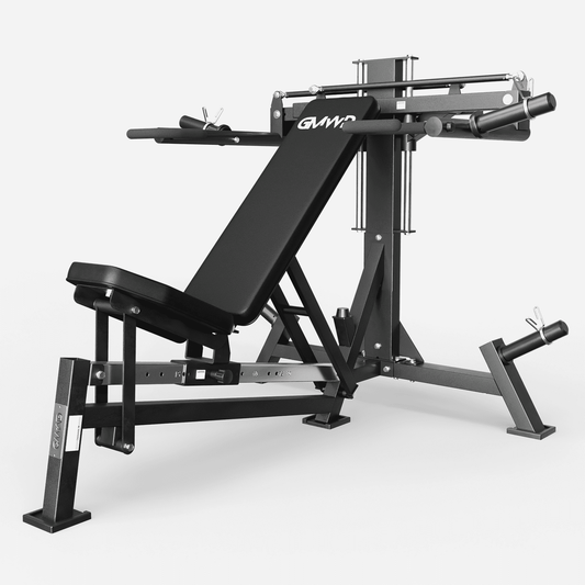 GMWD V7 Chest Press Machine, Bench Press Machine with Independent Arms, Adjustable Incline Decline Flat Bench for Chest, Home Gym Equipment
