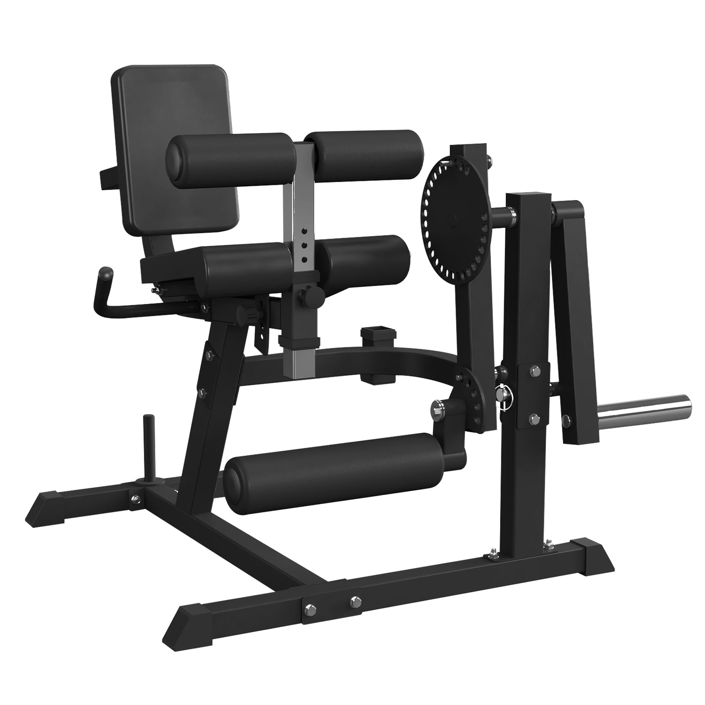 Syedee Leg Extension and Curl Machine, Lower Body Special Leg Machine, Adjustable Leg Exercise Bench with Plate Loaded, Leg Rotary Extension for Thigh, Home Gym Weight Machine