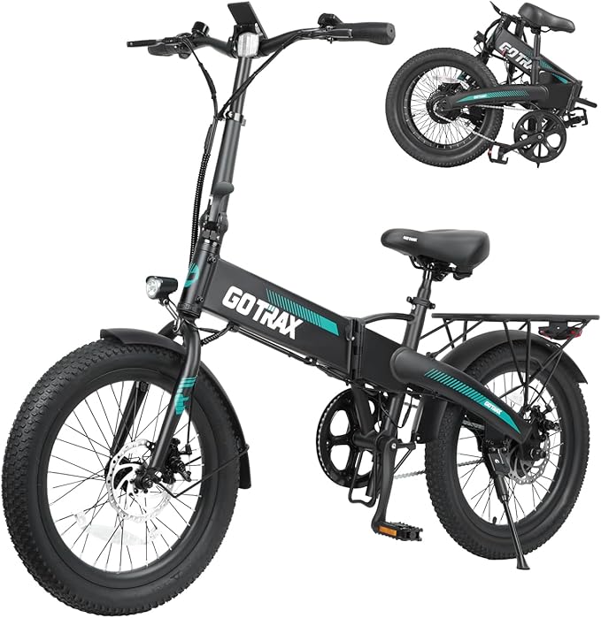 Skeri 20" Folding Electric Bike with 40Miles (Pedal-assist1) by 48V Battery, 20Mph Power by Peak 500W, Adult Electric Bicycle with 5 Pedal-Assist Levels& LCD Display, Suitable for Commuting