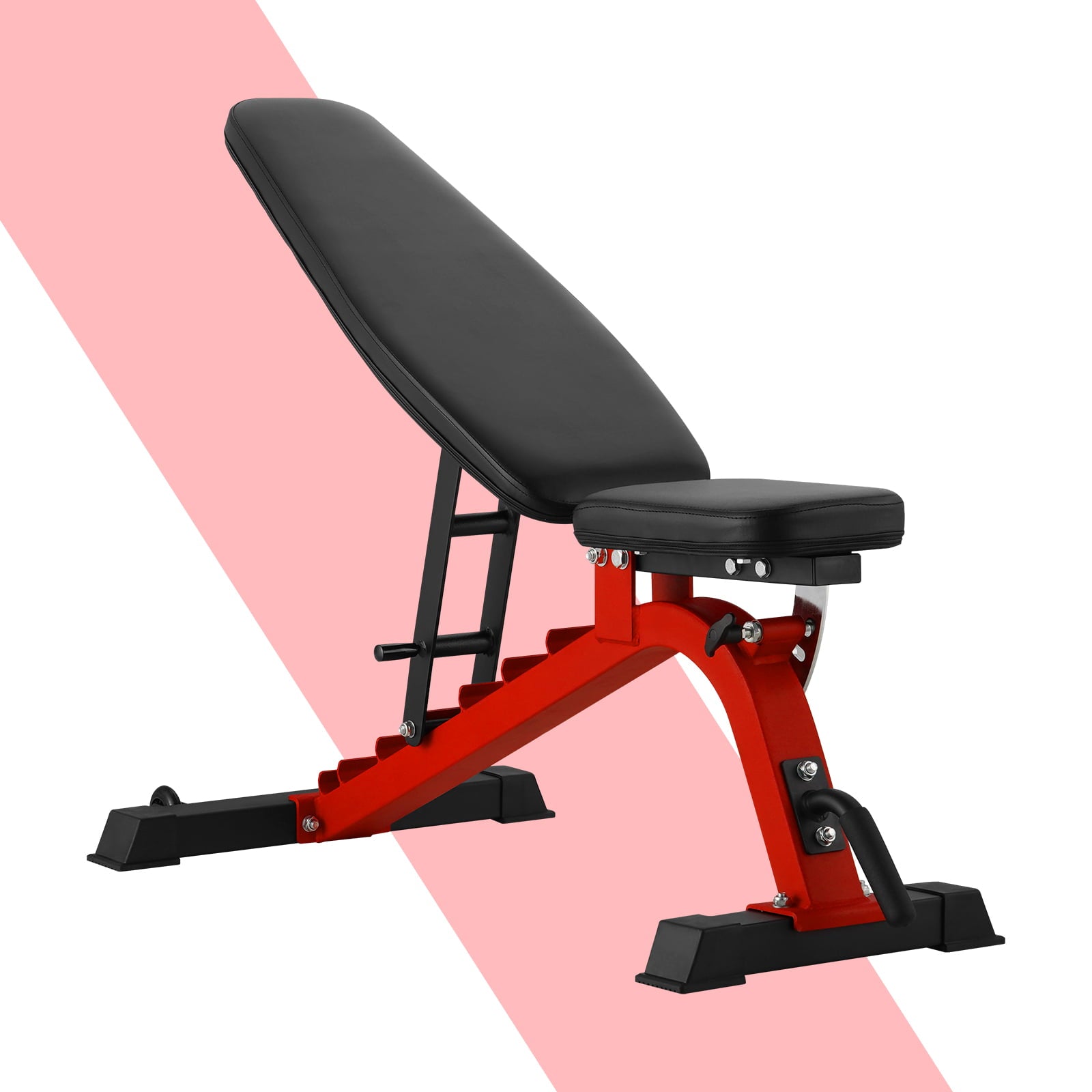 Mikolo Adjustable Weight Bench,9+3 Position Heavy Duty Fitness Bench ...