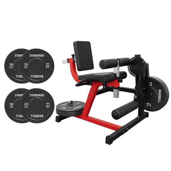 Syedee Adjustable Leg Extension Machine – Multi-function Seat Leg Extension/Leg Curl for Home Use, Plate-mounted Design, 5+28 Levels of Adjustment