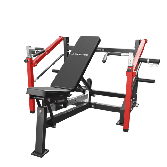 Syedee Chest Press Machine ,1500LBS Capacity with Independent Converging Arms, 2-in-1 Chest Shoulder Press Machine for Home Gym