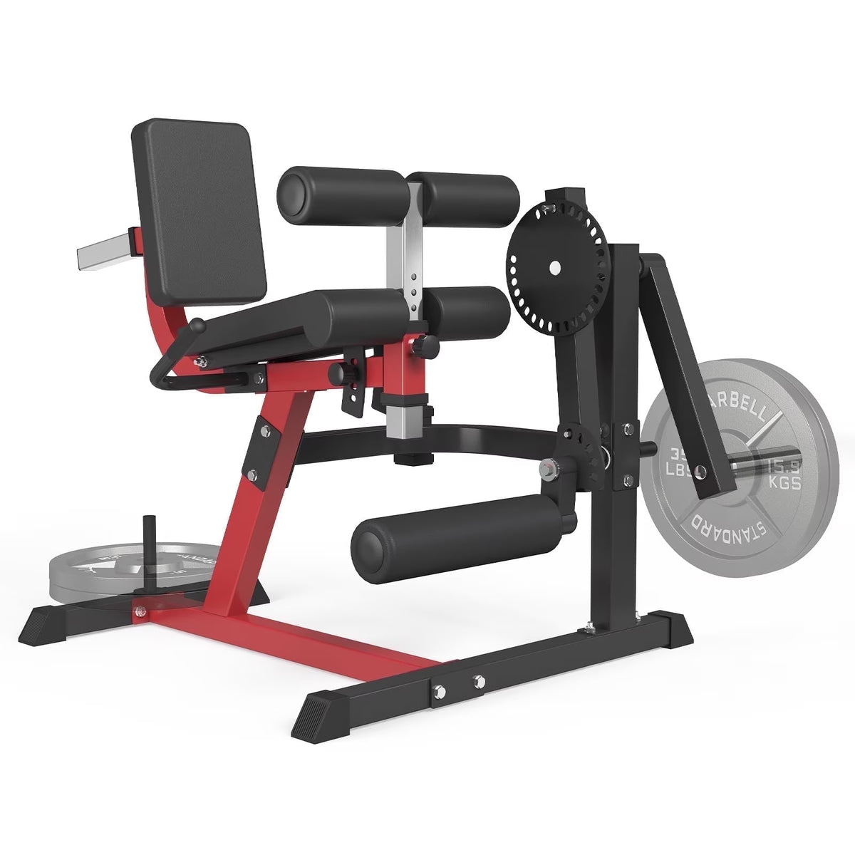 Syedee Adjustable Leg Extension Machine – Multi-function Seat Leg Extension/Leg Curl for Home Use, Plate-mounted Design, 5+28 Levels of Adjustment