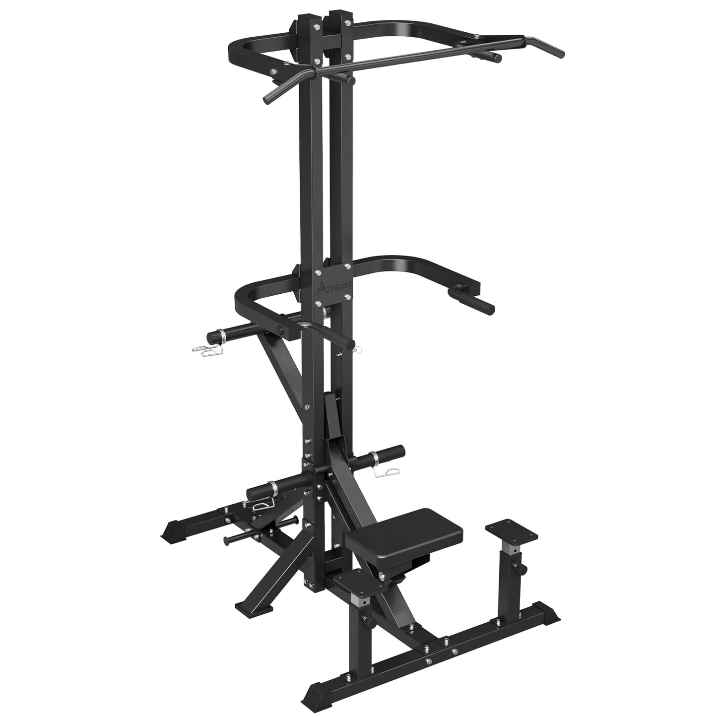 Syedee Assisted Pull up/ Dip machine, Plate-Loaded Machine with 800LBS Capacity, Home Gym Equipment for Strength Training.