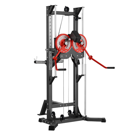 Syedee Lateral Raise Machine, Adjustable Standing Multi-Flight Machine with 15 Height Setting,450lbs Capacity for Deltoid, Lat, and Chest Home Gym Exercises