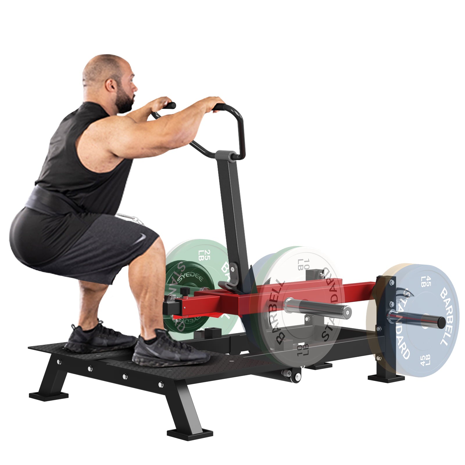 syedee Belt Squat Machine, Leg Machine for Strength Training, Hack Squ ...