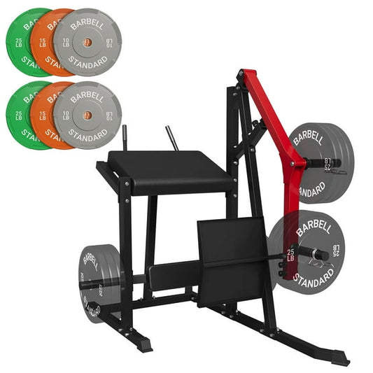 syedee Kickback Machine, Glute Training Machine, Hip Thrust Machine for Gluteus, Hamstrings and Quadriceps, Power Bench Home Gym Equipment