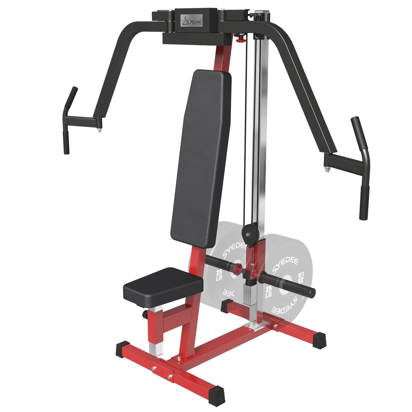 syedee Chest Fly and Reverse Delt Machine, 400 lbs Upper Body Specialty Machine for Pectoral and Rear Deltoid for Home Gym