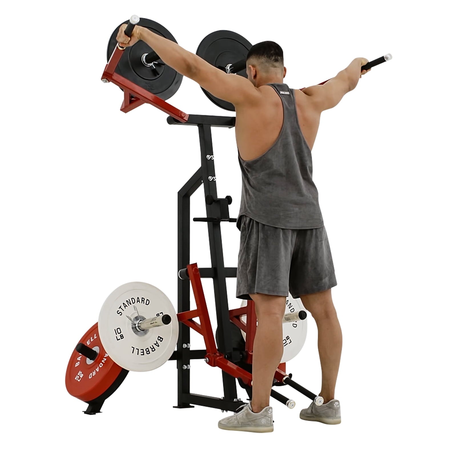 syedee Standing Lateral Raise Machine, Bentover Lateral Raise, 800LB S ...